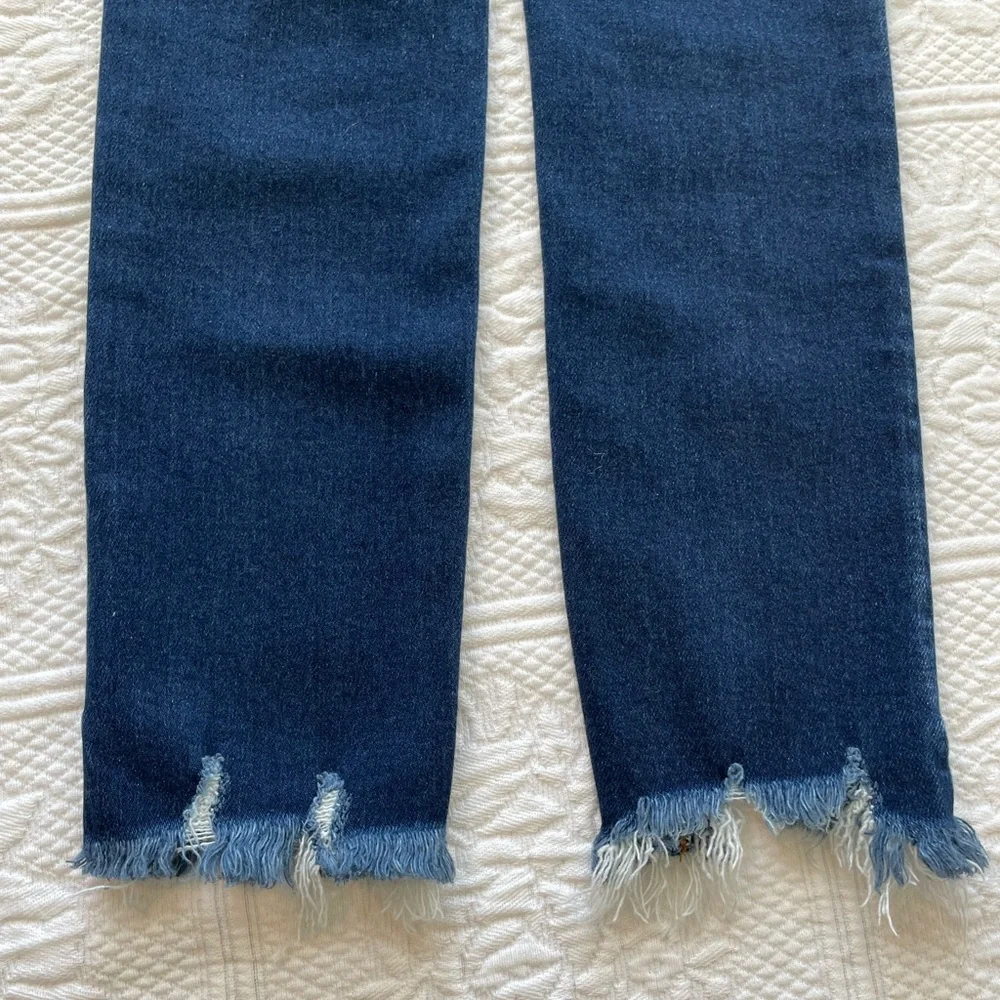 Buckle Hudson Mid-Rise Ankle Skinny Denim Jeans 24 Dark Wash BRIDGE BY GLY - Picture 11 of 15